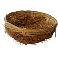 Sisal Fibre - Gniazdo wiklinowe z kokosem 42060 - 1 szt.