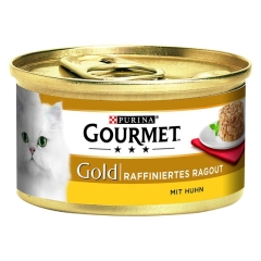 Gourmet Gold Ragout z kurczakiem 12 x 85 g - karma dla kota