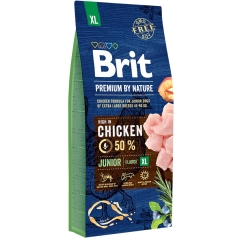 BRIT Premium by Nature Junior XL 15 kg - dla młodych psów dużych ras