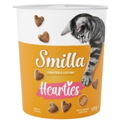 Przysmak odkłaczający dla kota Smilla Hearties 125 g