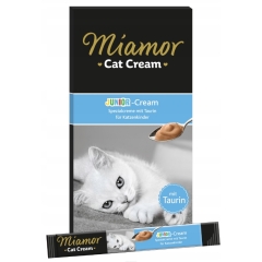Miamor Junior-Cream - przysmak, pasta z drobiem i tauryną dla kociąt 90 g