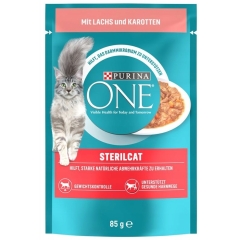 Purina One - mokra karma dla kotów sterylizowanych - Sterilcat Łosoś 85 g