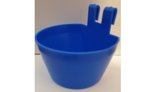 Poidło-Karmidło na plastikowych zaczepach (niebieskie)