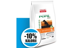 PUPIL Premium LIGHT & SENIOR MEDIUM & LARGE bogata w indyka i ryż 12 kg (karma dla psa)