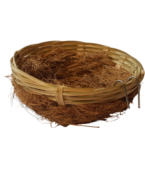 Sisal Fibre - Gniazdo wiklinowe z kokosem 42060 - 1 szt.