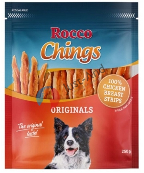 Rocco - Chings 75 g - paski z kurczaka - przysmak dla psa