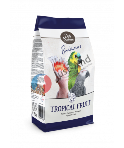 Deli Nature - Birdelicious - Tropical Fruit 750 g - mieszanka owocowa
