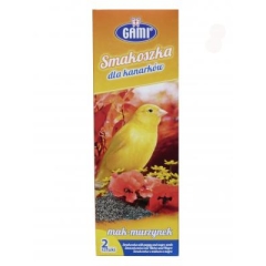 Kolba/kolby - Smakoszka dla kanarków - Mak-murzynek 60 g
