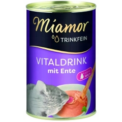 Miamor Vitaldrink - z kaczką dla kota 135 ml