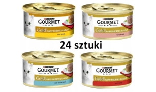 Gourmet Gold Ragout - Mix smaków 24 x 85 g
