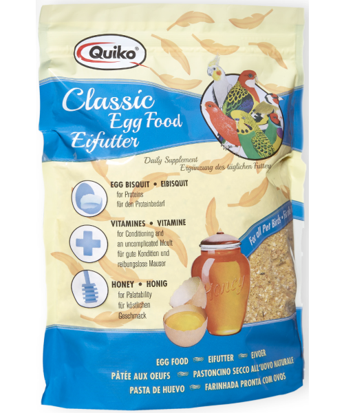Quiko - Classic 1 kg - Suchy pokarm jajeczny żółty