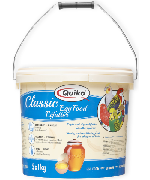 Quiko - Classic 5 kg - Pokarm jajeczny żółty suchy